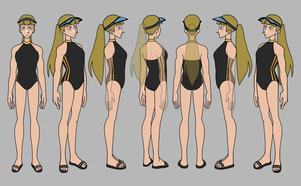 Casey Swimsuit Turnaround