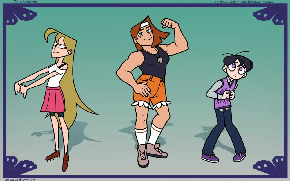 Hosts and Ghosts Character Lineup